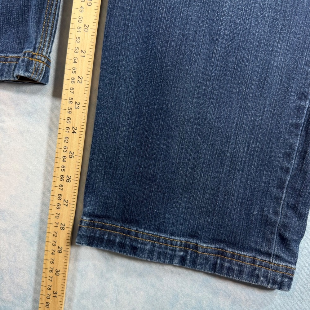 Duluth Ballroom Double Flex Jeans Mens 38x30 Blue Excellent Relaxed Fit Denim - Picture 10 of 12